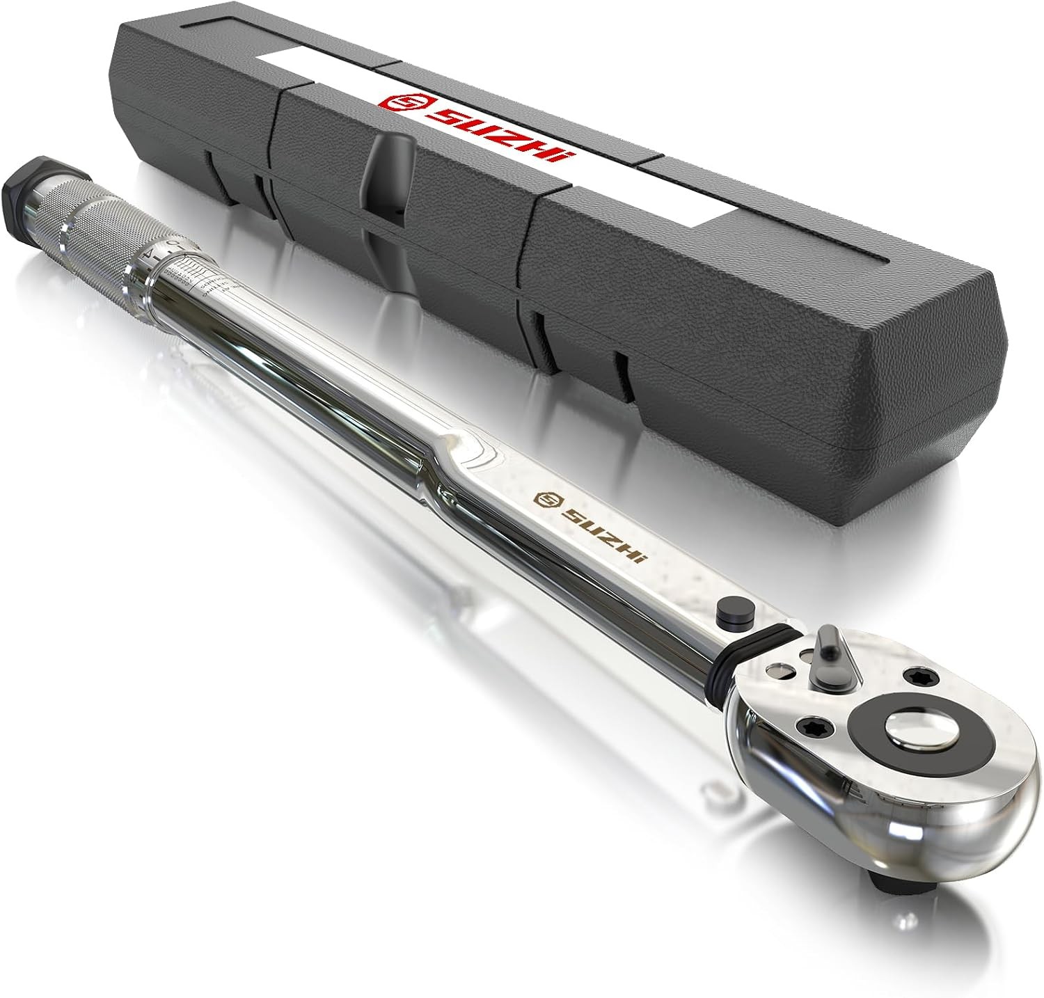 3/8 inch Drive Click Torque Wrench 10-80 ft.lbs/13.6-108.5 N.m High Accuracy ...