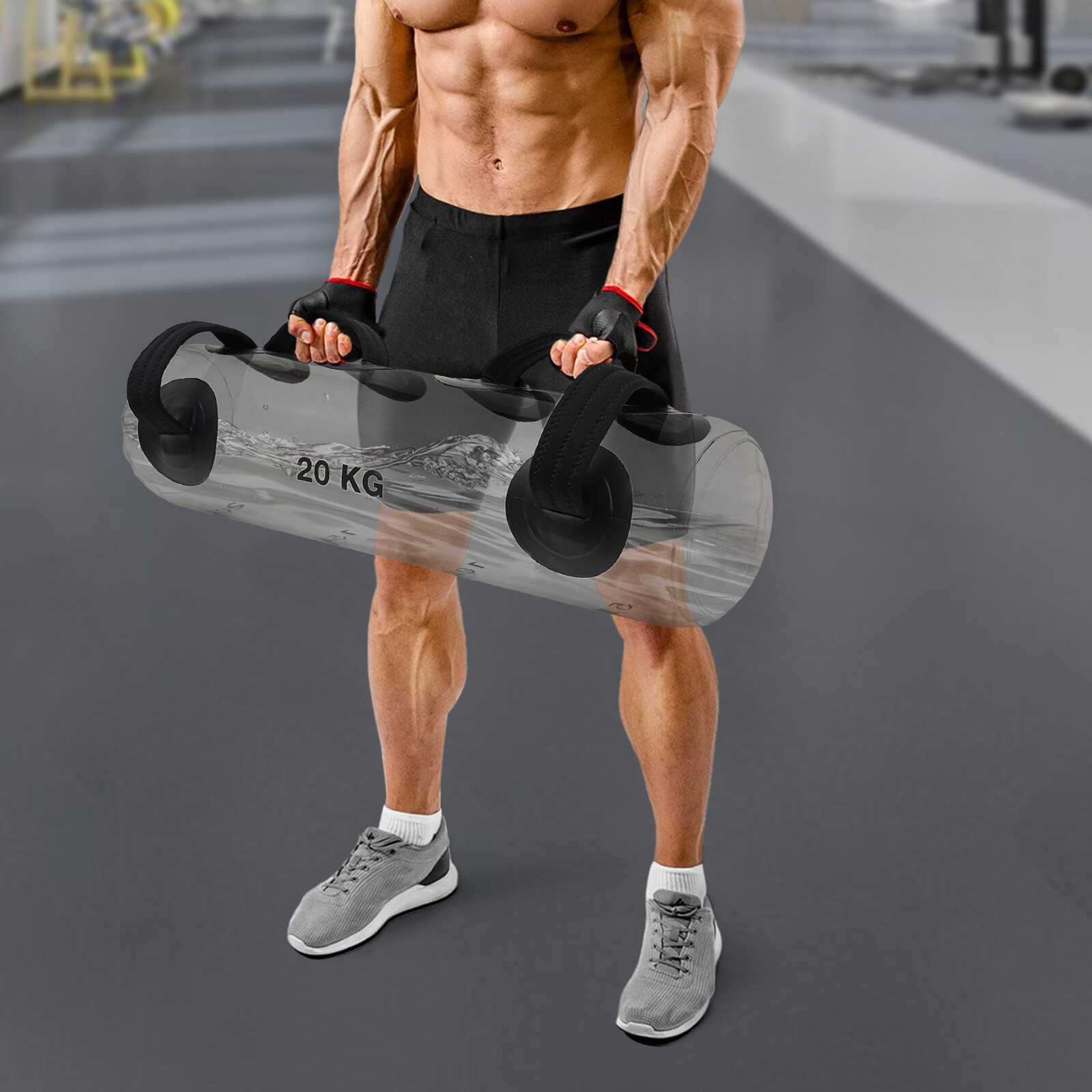 20KG Fitness Water Weight Aqua Bag Training Water Bag Portable Stability Fitness