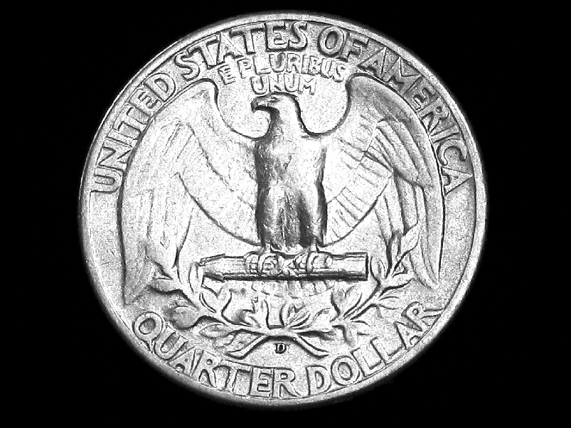 1944-D Washington Quarter --- Almost Uncirculated