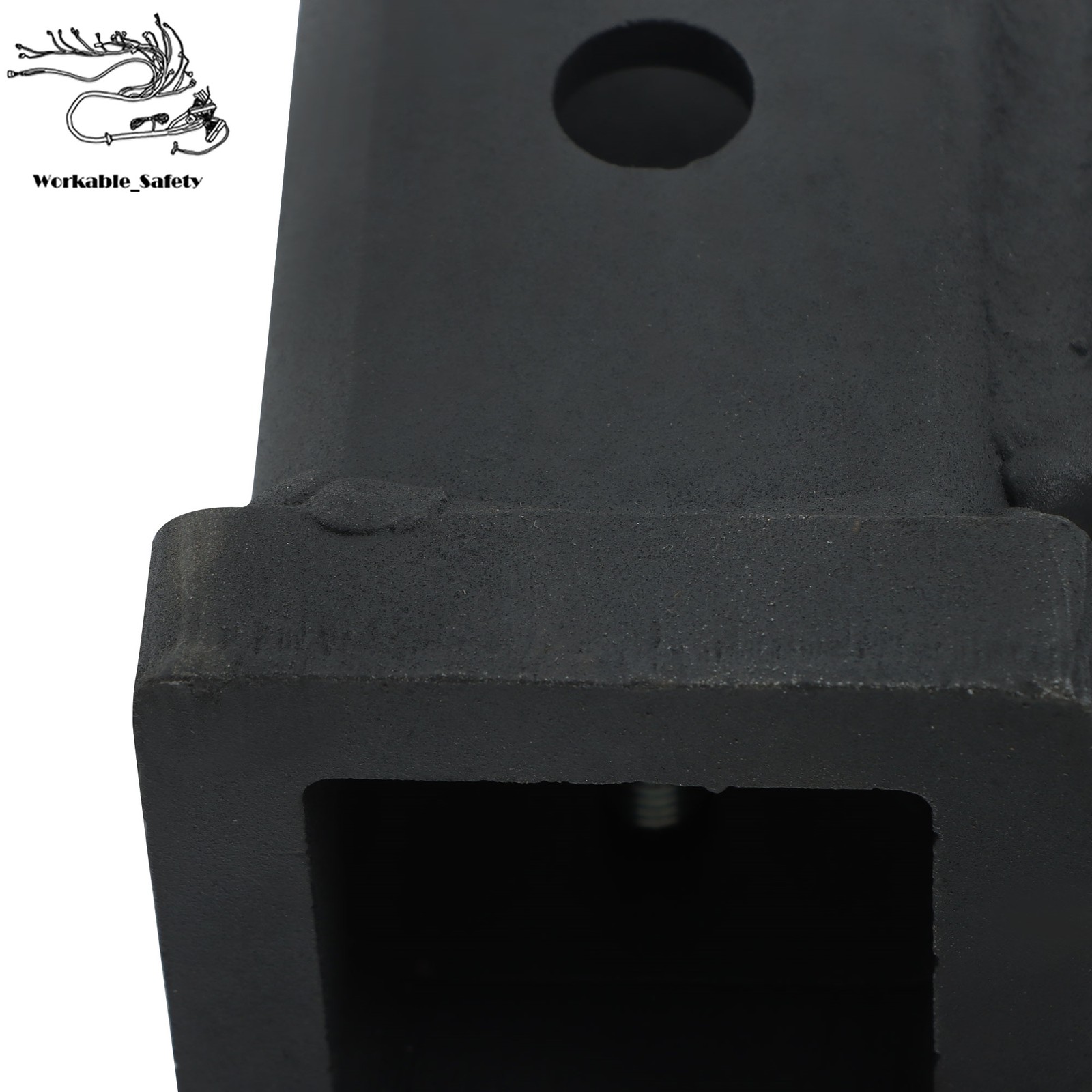 2" Receiver Dual Hitch Adapter 2" Solid Shank 10000Lbs Capacity Easy Install