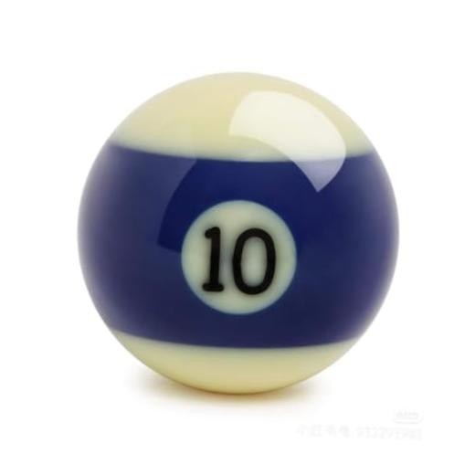 Replacement Billiards Ball Set, 1-1/2" Mini Size, 1.5 Inch, Replacement 10