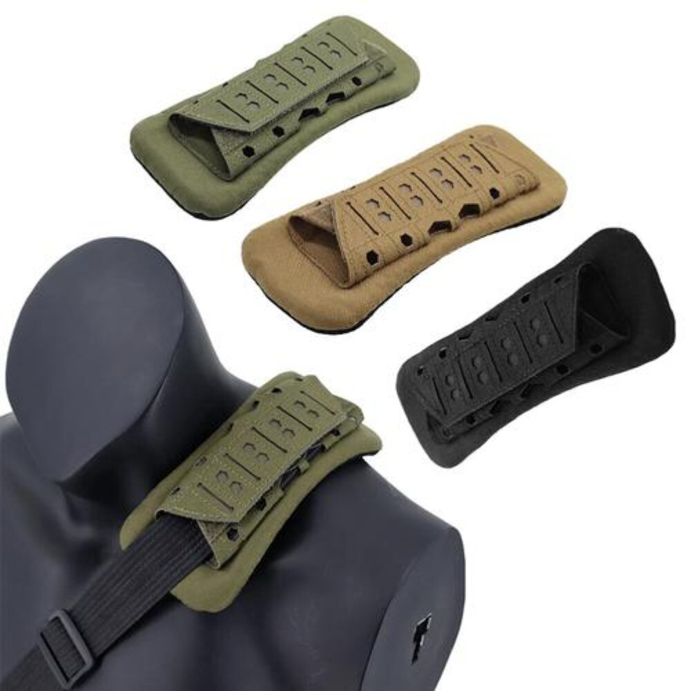 Tactical Backpack Strap Pads High Elasticity Molle Bag Waist Bag Shoulder Pads