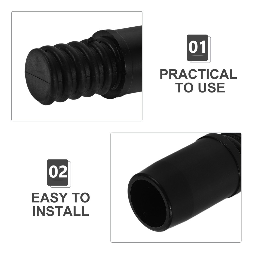 3 Pcs Extension Pole Adapter for Mop Broom Handle Replacement Parts