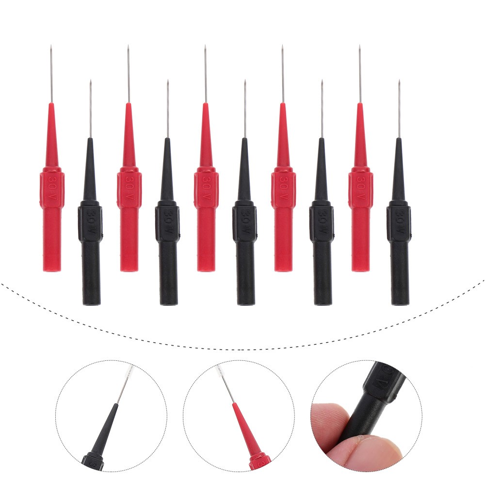 30 Pcs Multimeter Test Needles Electrical Test Probe Replacement Tester Needle