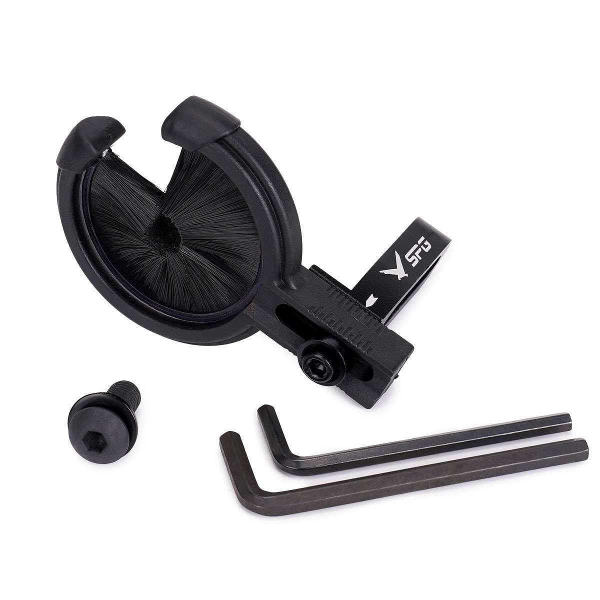 Adjustable Archery Brush Arrow Rest Left Right Hand Compound Recurve Bow Hunting