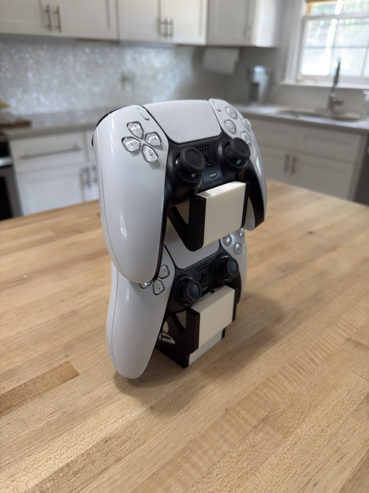 Dual PS5 controller holder