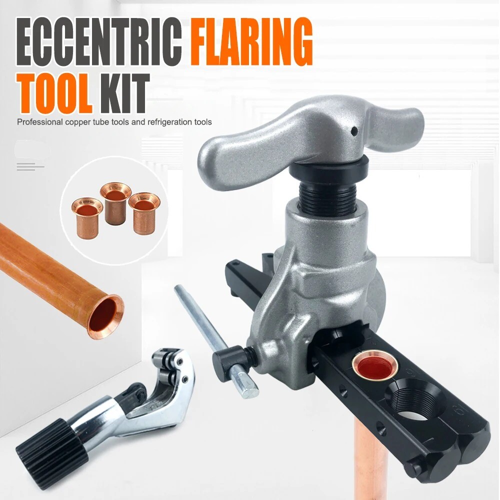 6 Hole Single Plywood Air Conditioning Copper Tube Flare Eccentric Flare Toolkit