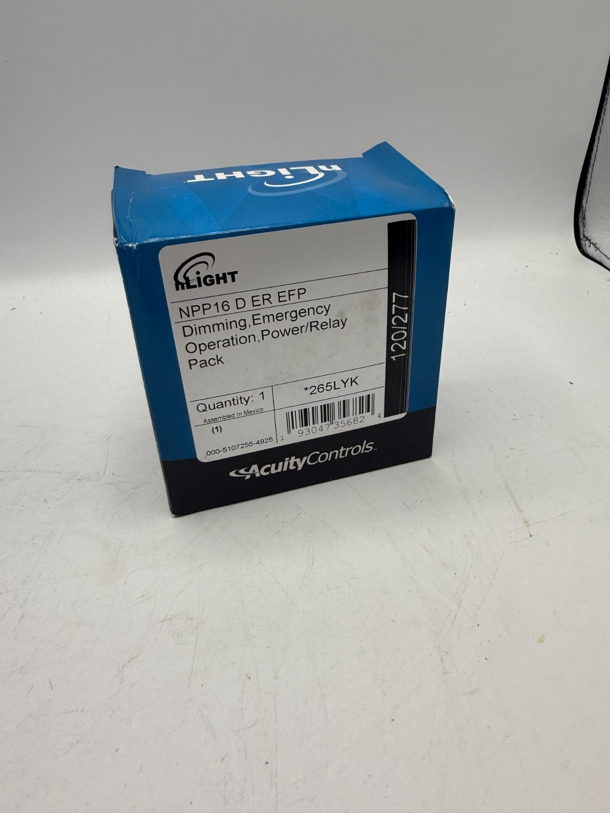 Acuity Controls nLight NPP16 D ER EFP Emergency Power Relay Pack New