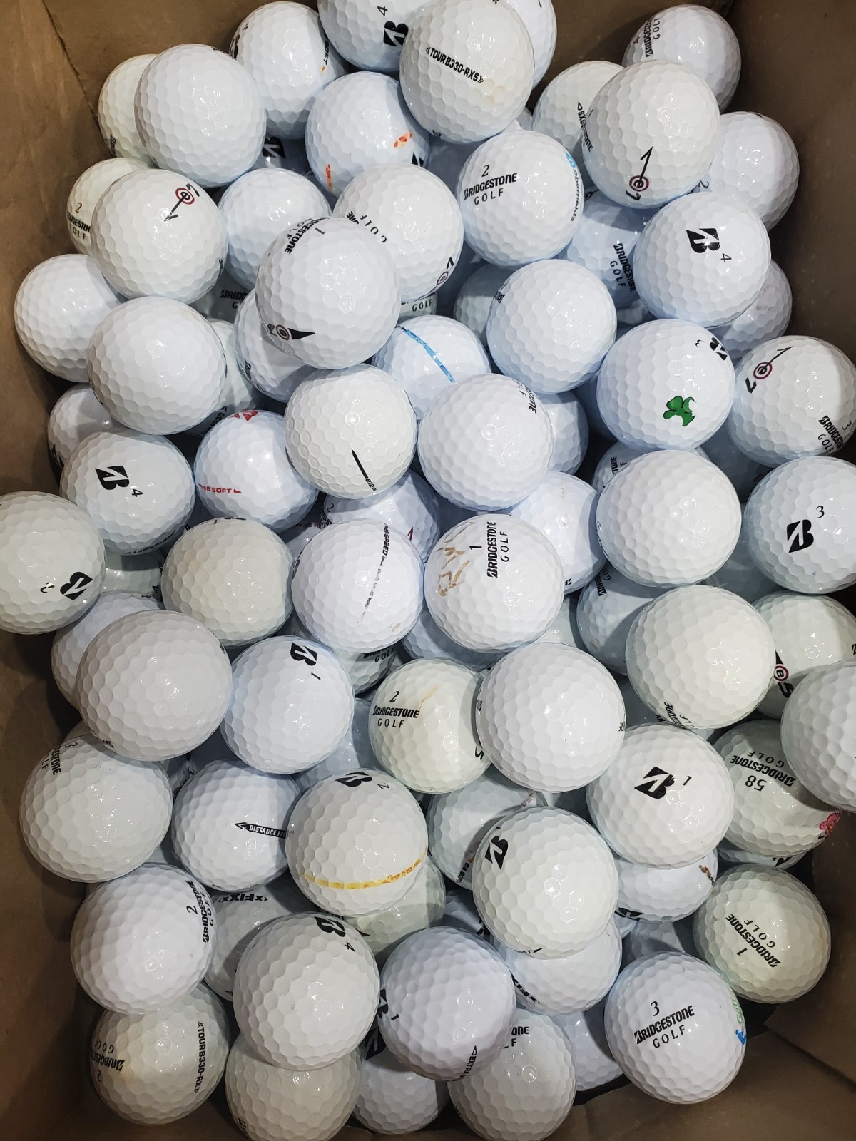 Bridgestone Mix AAA 50 Used Golf Balls 3A