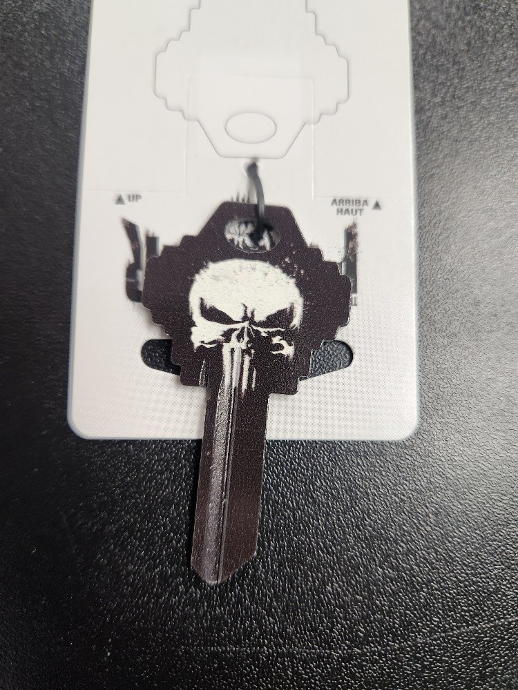 MARVEL PUNISHER SCHLAGE SC1 KEYBLANK - READ DETAILS BELOW