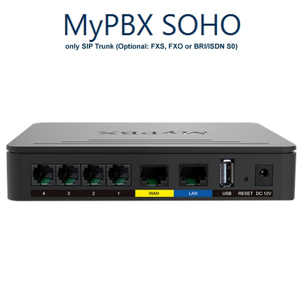Yeastar MyPBX SOHO - SIP Telephone System for up to 32 Users Modular *Offer