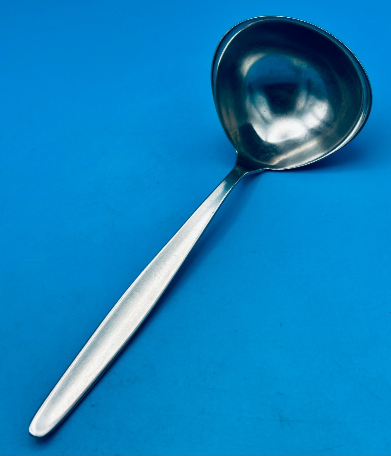 WMF Cromargan GERMANY LAUREL Gravy Sauce Ladle 6 3/4" Stainless TRIANGLE