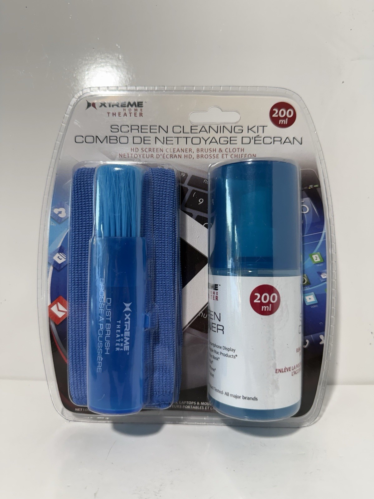 Xtreme 200 ml Screen Cleaning Kit - Great for TV, Computers, Tablets, Phones