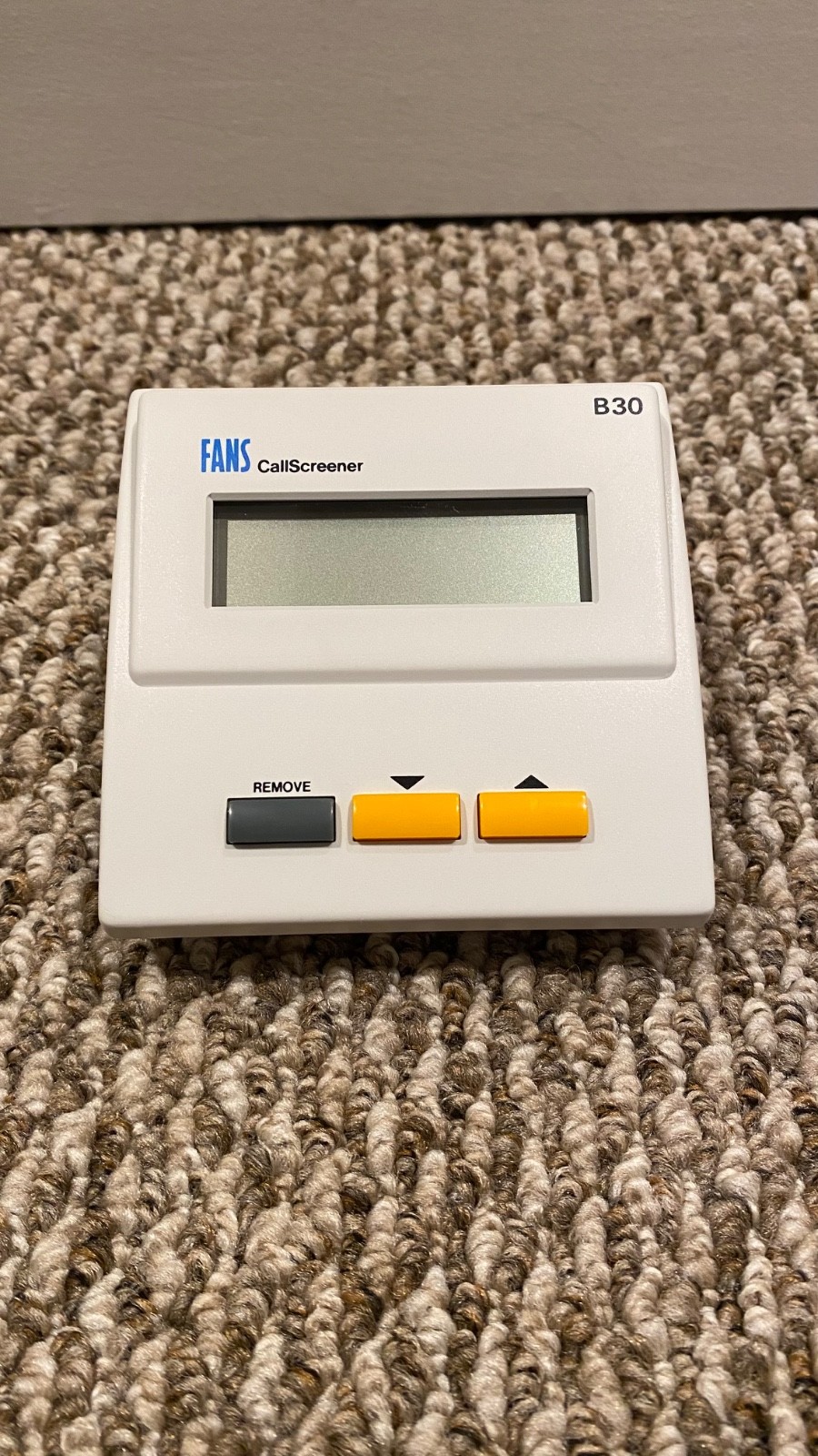 Vintage Caller Id Fans Call Screener Module  Model B30