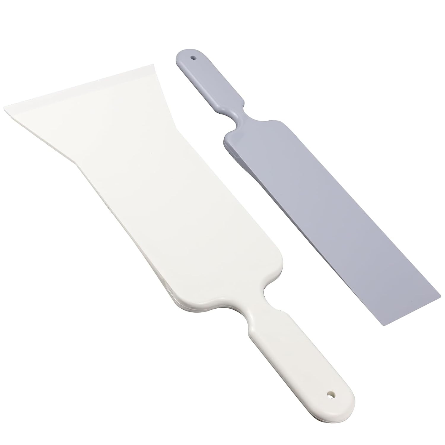 Car Window Tint Removal Tool Kit Paddle Bulldozer Squeegee Gray White