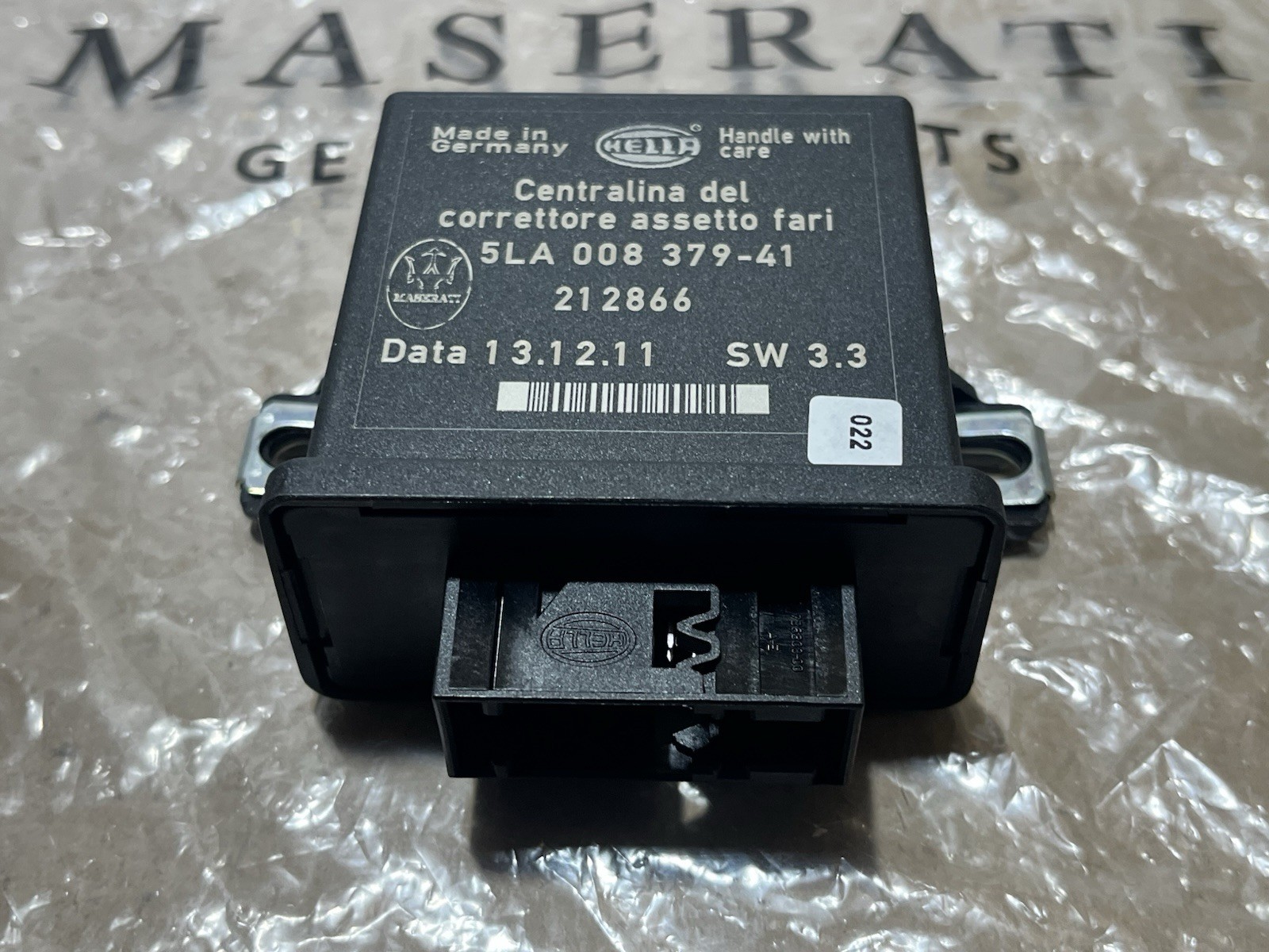 05-08 MASERATI QUATTROPORTE M139 HEADLIGHT CONTROL MODULE 5LA 008 379-41 OEM
