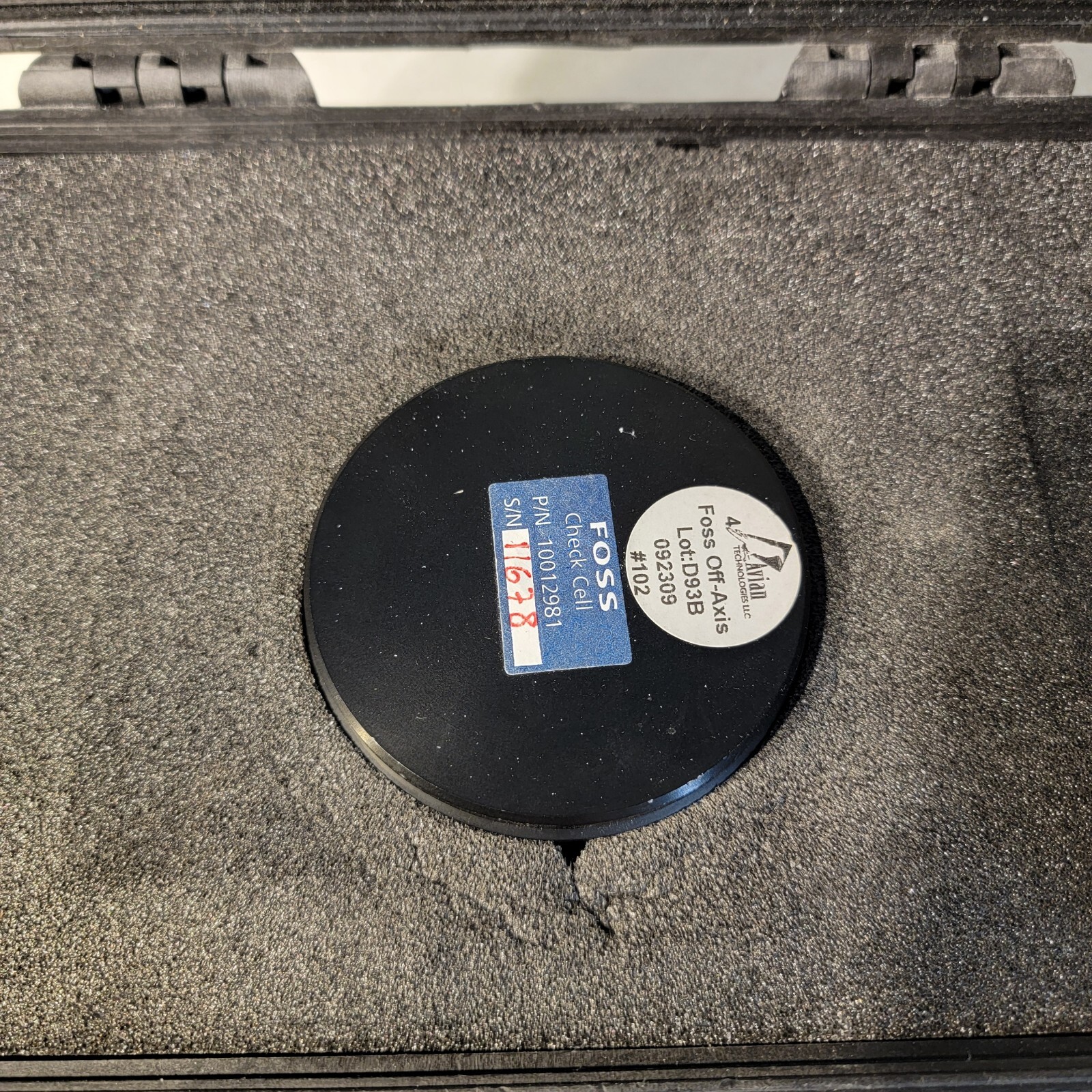 Foss InfraXact 7500 NIR Spectrometer Feed Grain Analyzer w/ Check Cell Standard