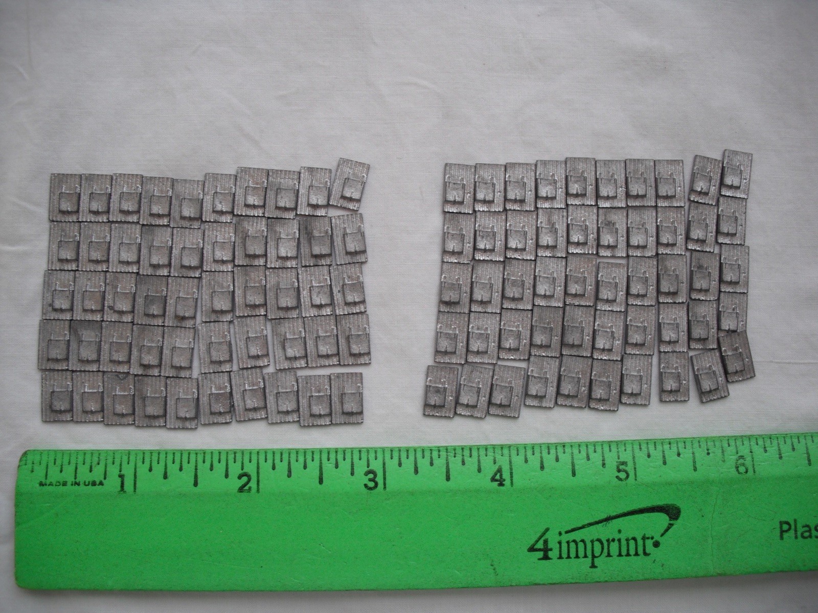 SALE Lot of 100 N-Tech NT-CM-01 Reefer Hatches, Box Car, Metal Parts, N Scale