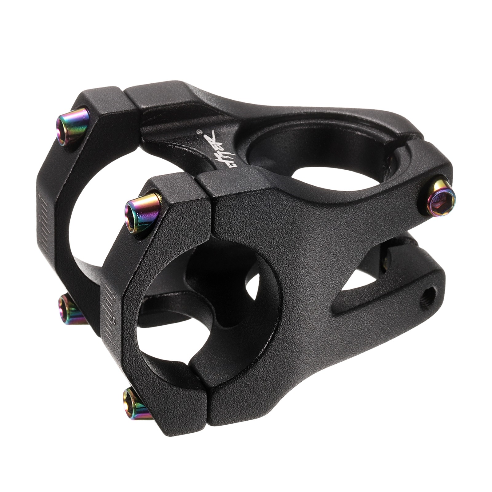 31.8mm Bike Stem 35mm Bicycle Handlebar Stem for BMX, Black