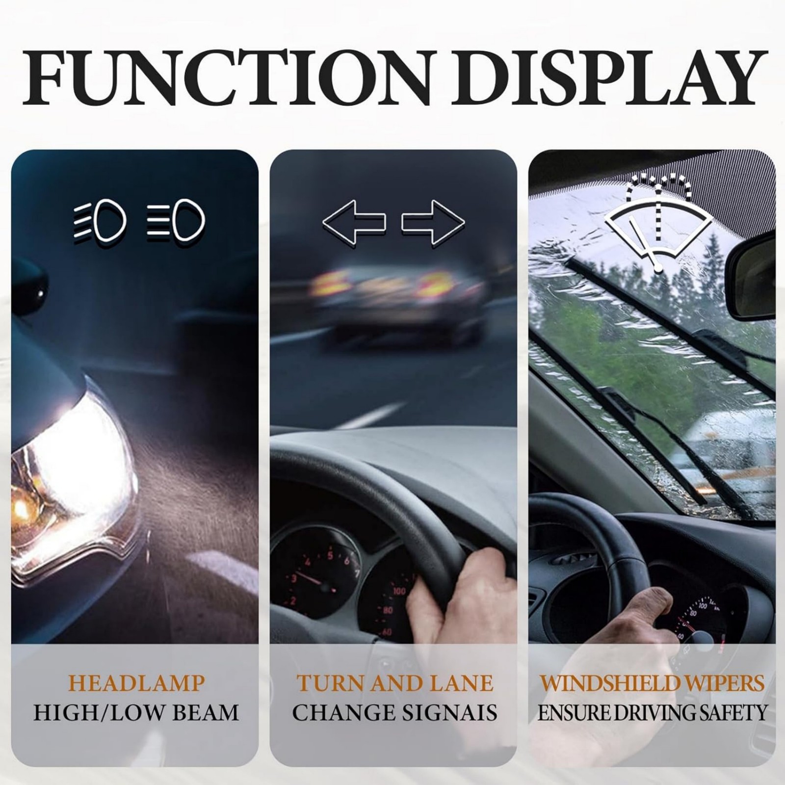 Turn Signal Switch Multi-Function Wiper Control for 1995-2002 Chevy GMC 2330814