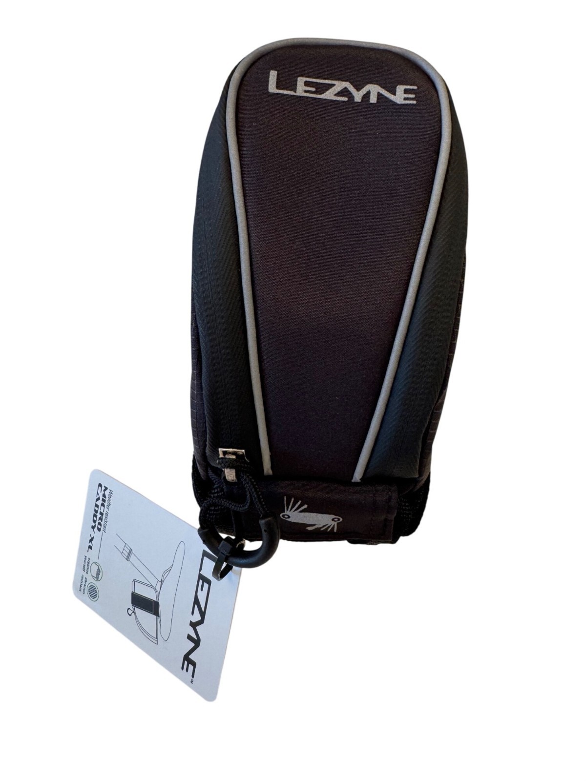 Lezyne Micro caddy XL Saddle Bag Cycling NWT $33 NWT Black