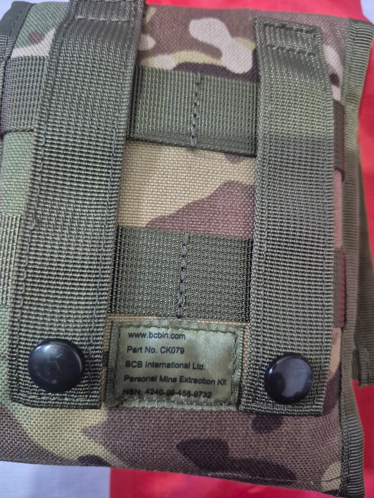 NIC Instruments EOD009700 Personal Mines Extraction Kit Military EOD Mine Kit