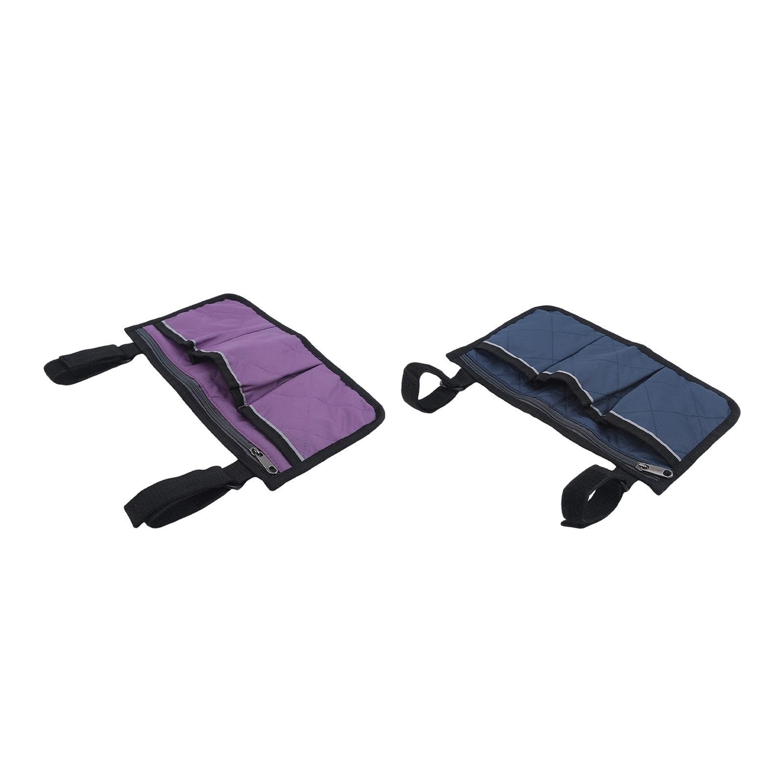 Chair Side Bag Storage Bag Organizer Holder for Elderly for Walkers Rollators