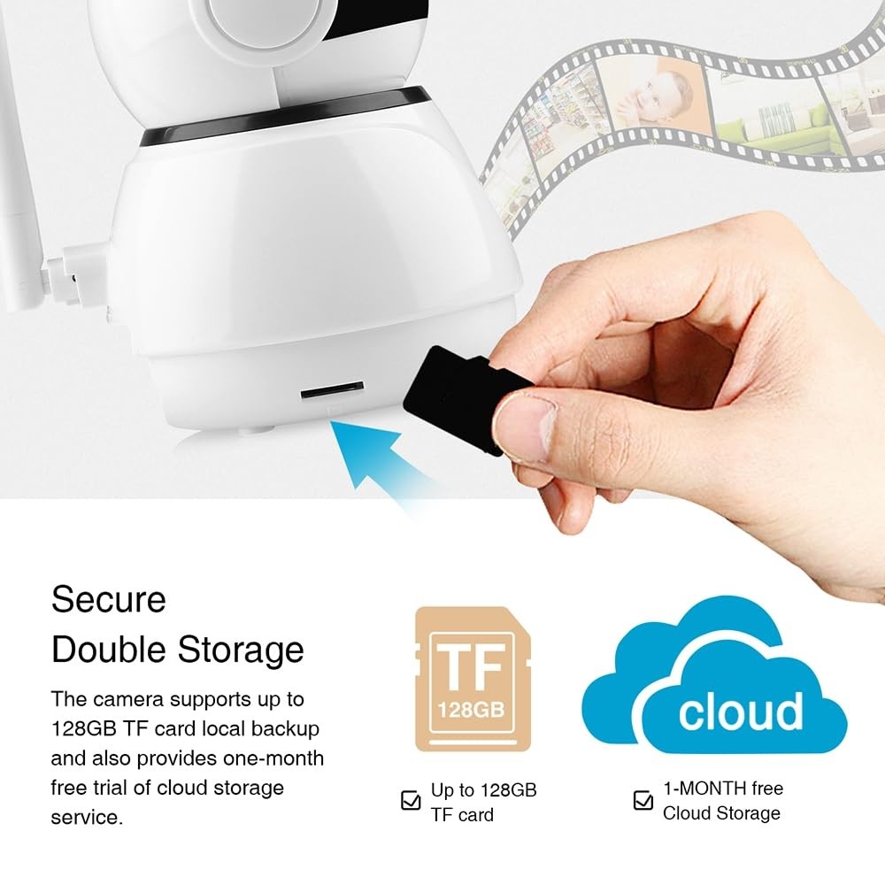 32GB TF Memory Card Class 10 FAT32 High Speed Reading/Writing for Security Ca...