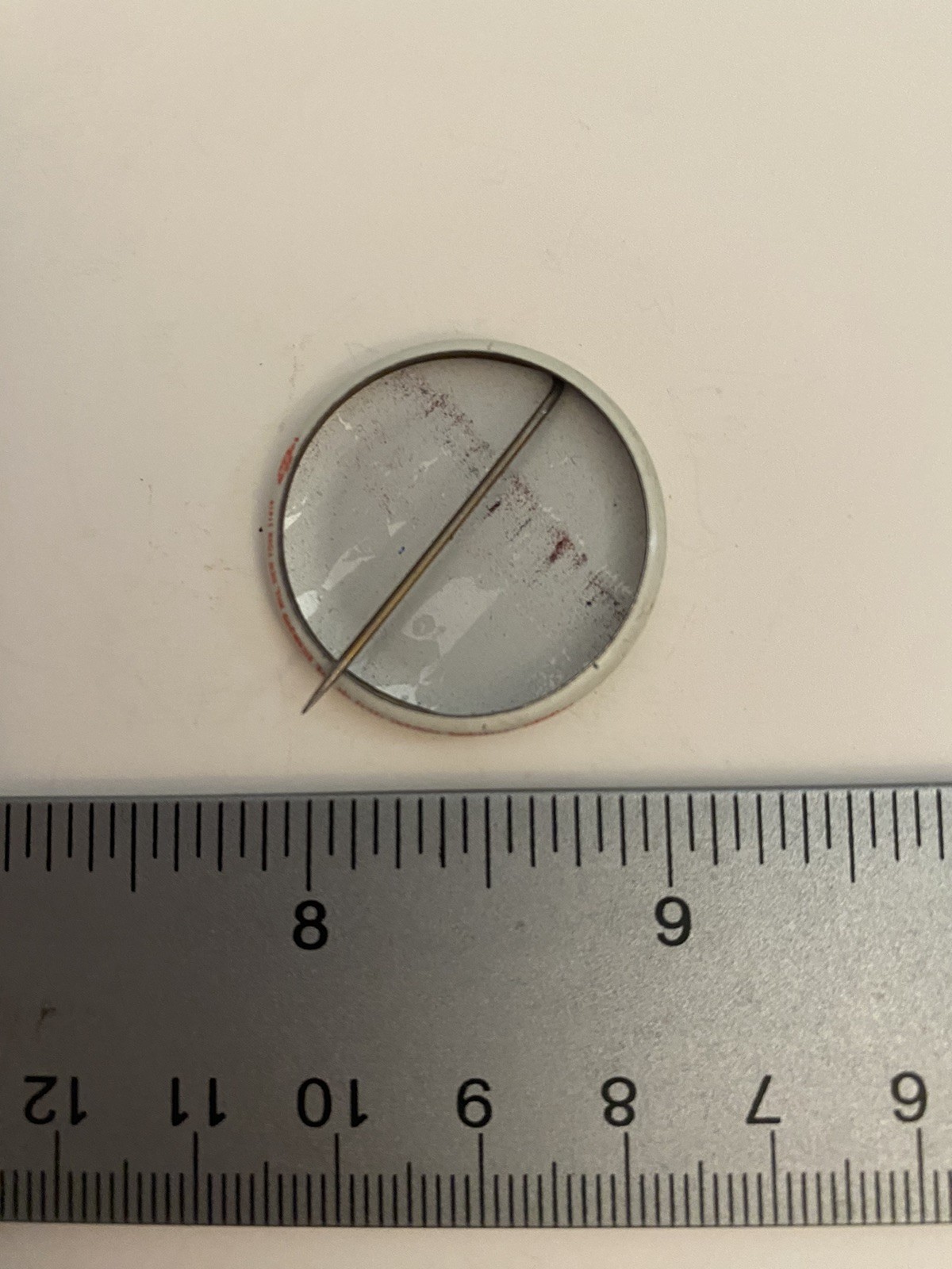 Lindsay ‘72 Pin Back Button P63