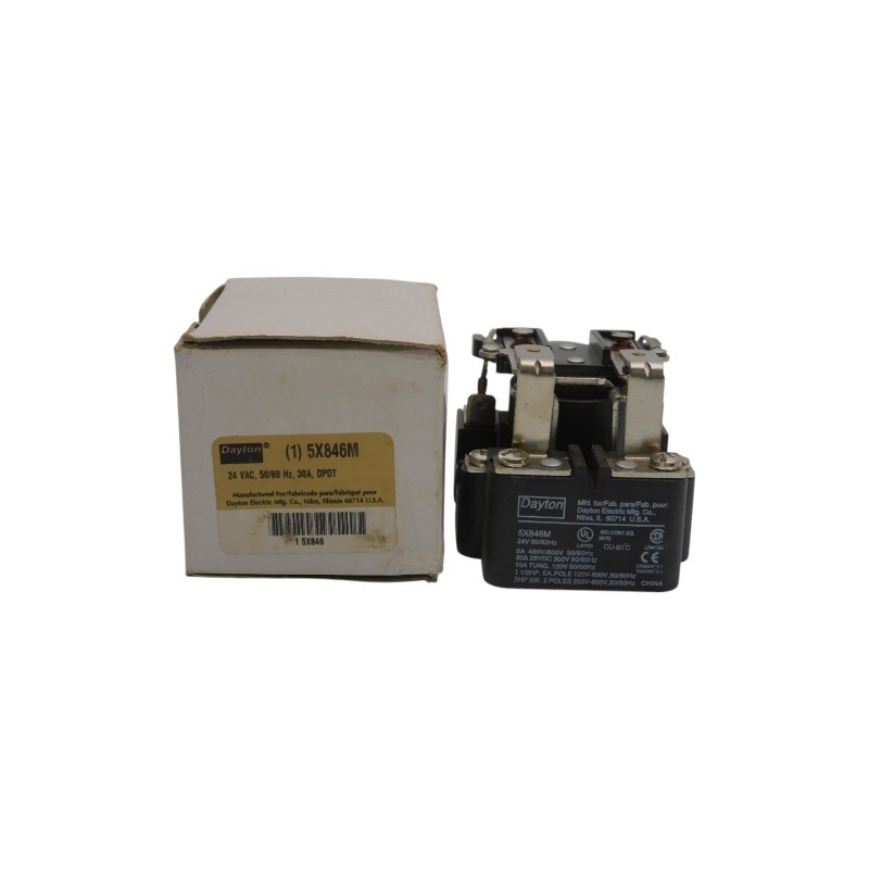 DAYTON 5X846M 24VAC 30A NSMP