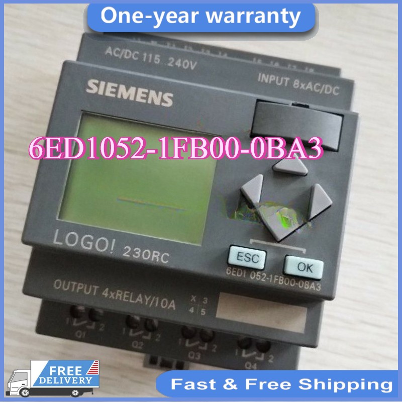 6ED1 052-1FB00-0BA3 Used Siemens LOGO 230RC 6ED1052-1FB00-0BA3 Good Condition
