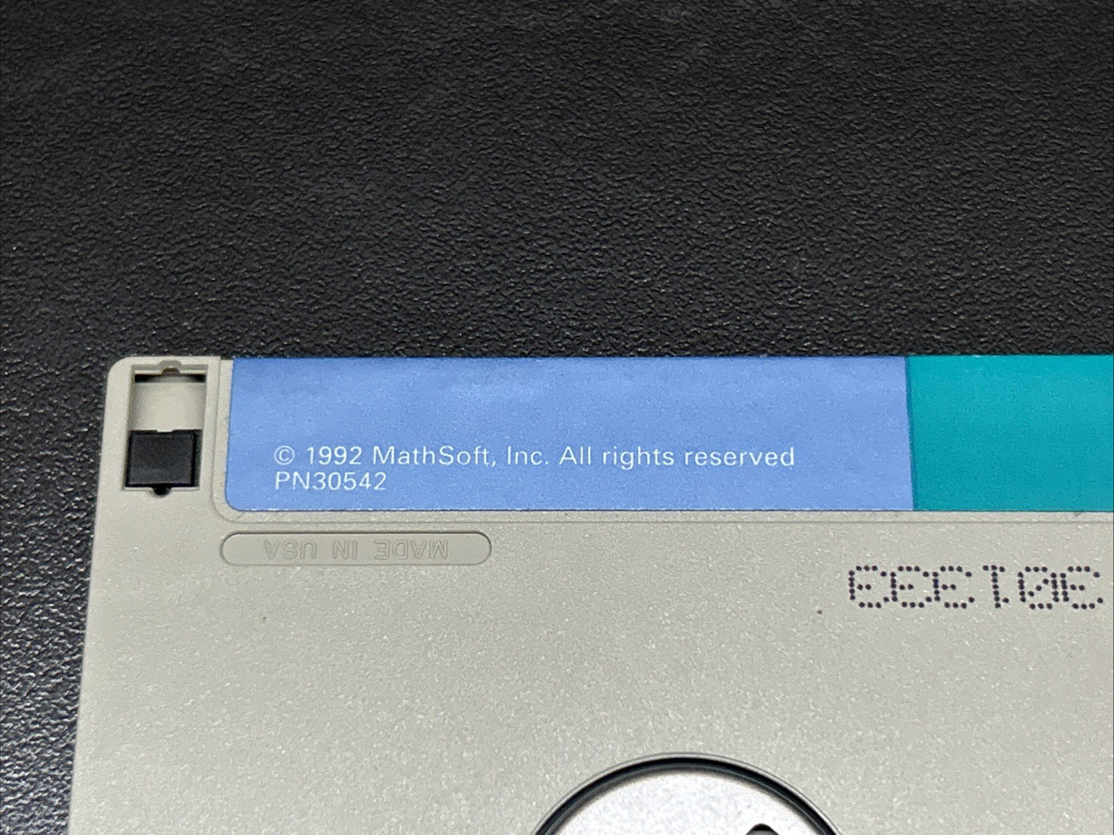 Applied Mathcad - 1992 - 3.5" Floppy Disk - Mathsoft - Vintage Software