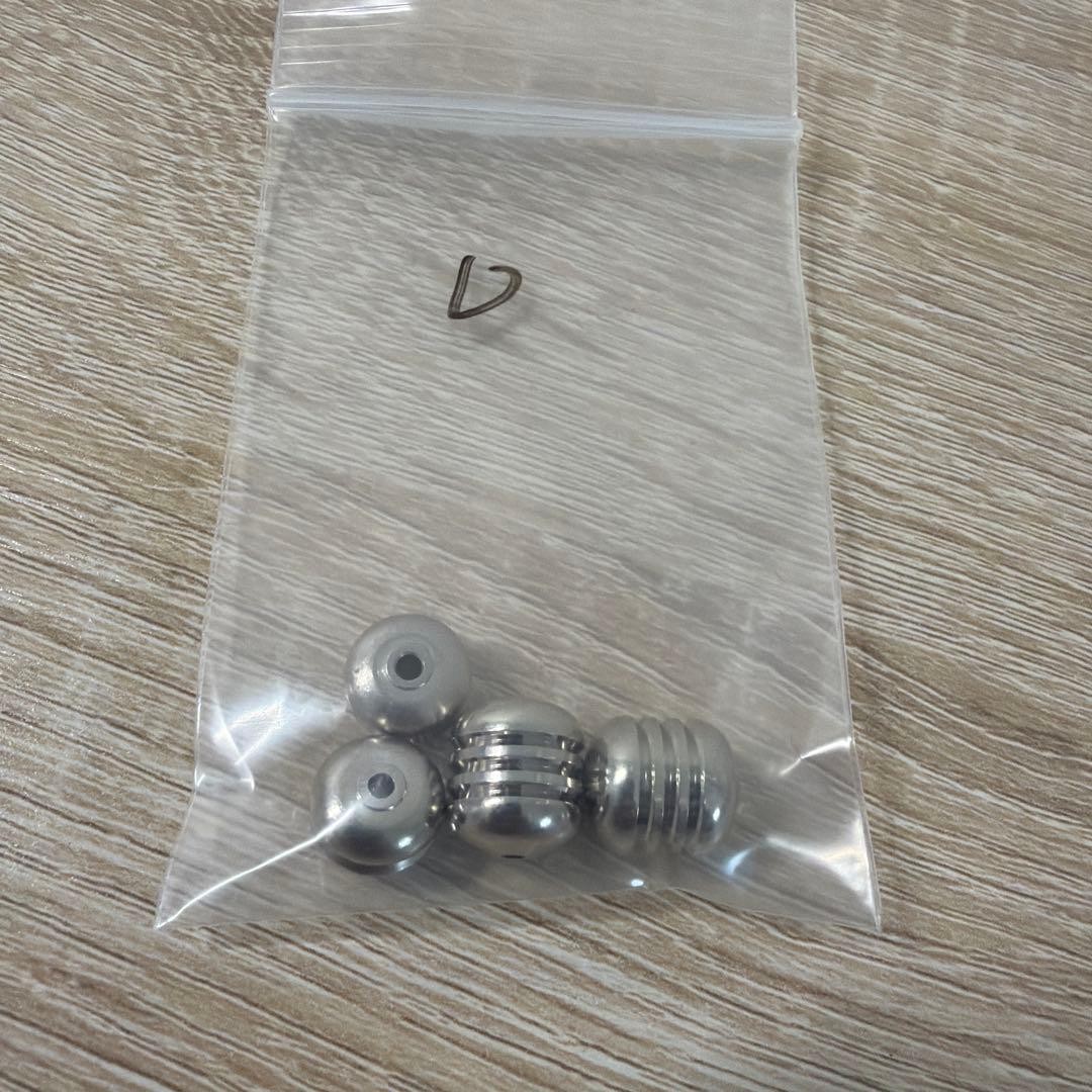 Mini 4WD Masdan D Aluminum Damper Set Silver & Heavy Silver Used