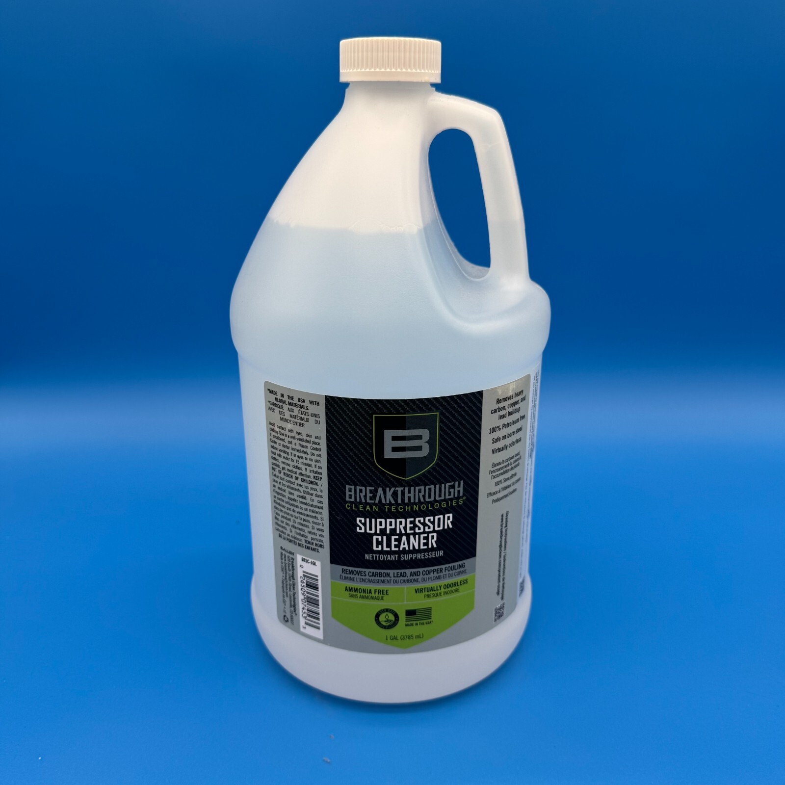 New Breakthrough Clean Suppressor Cleaner Heavy Carbon Lead Remover - 1 Gallon