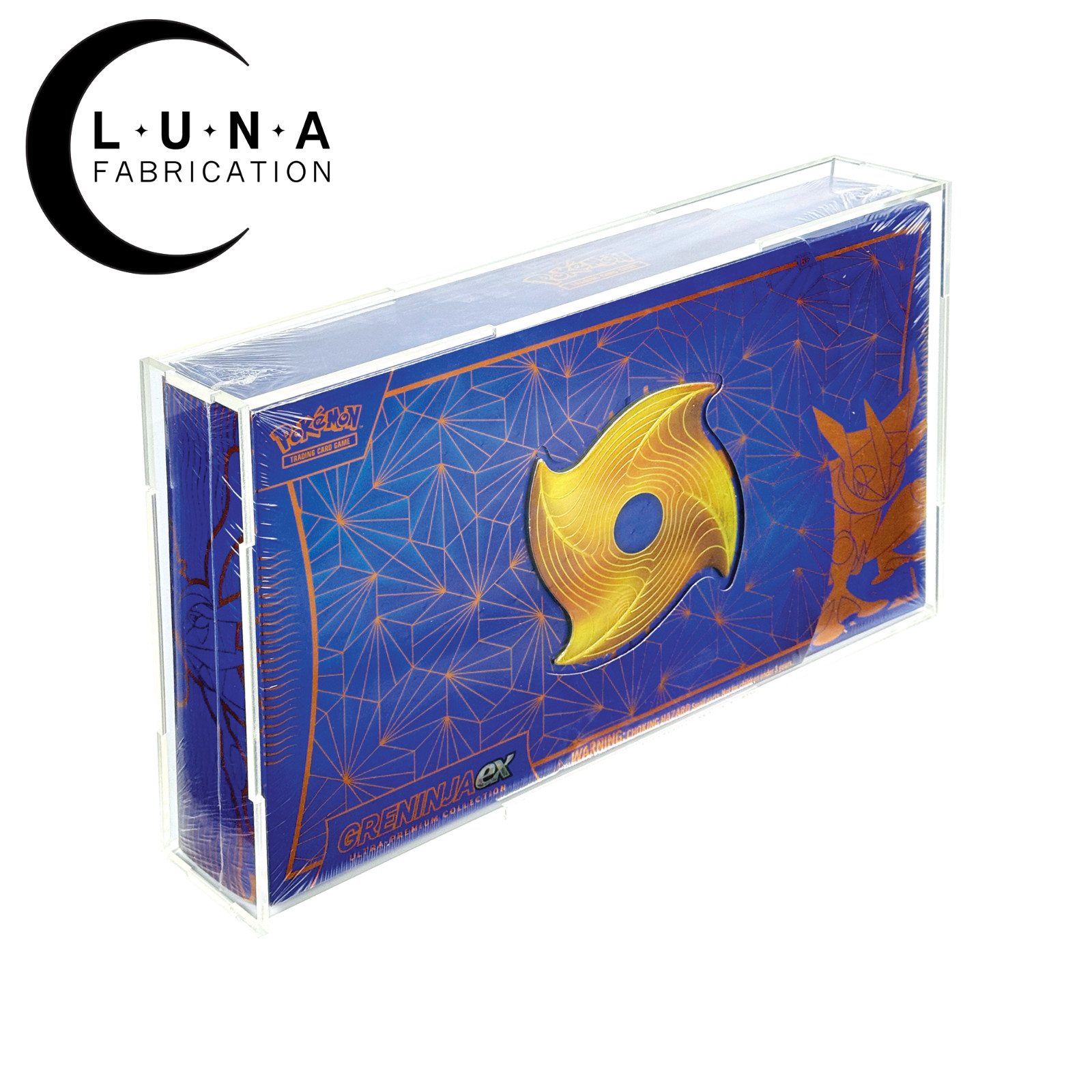 Acrylic Display Case for Pokemon Greninja EX/ Moltres UPC