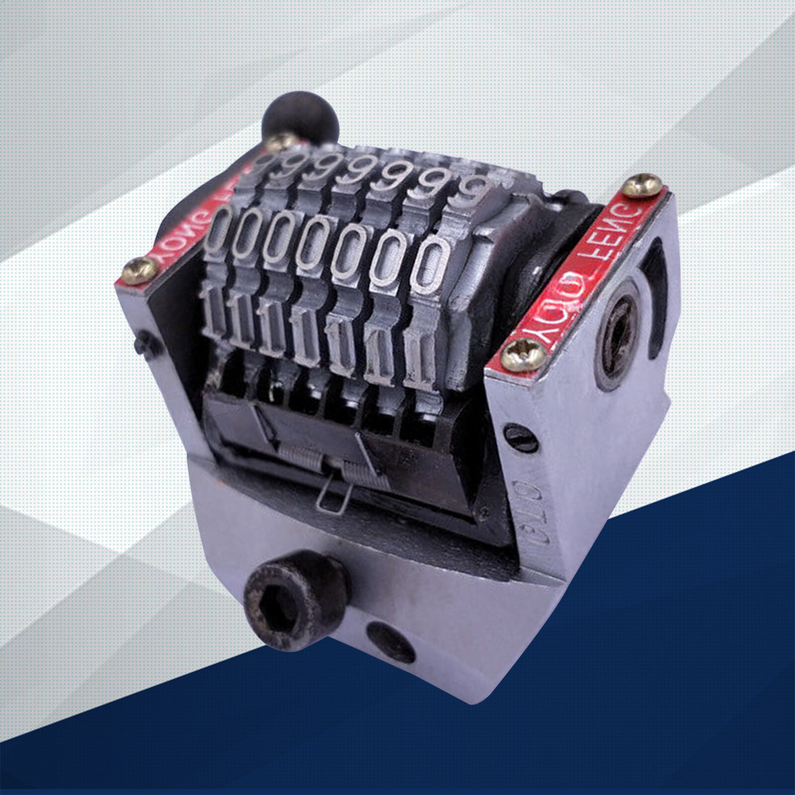 For GTO Heidelberg Printer Rotary Numbering Machine 7 Digits Numbering Box