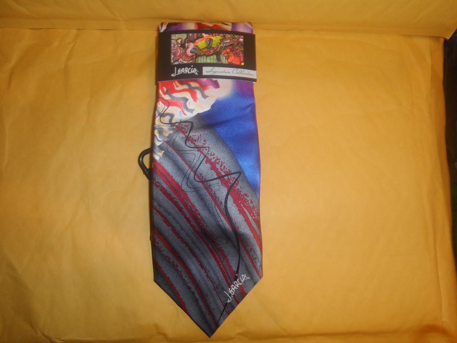 MEN'S TIE JERRY GARCIA BIRDLAND MULTI COLOR NEW