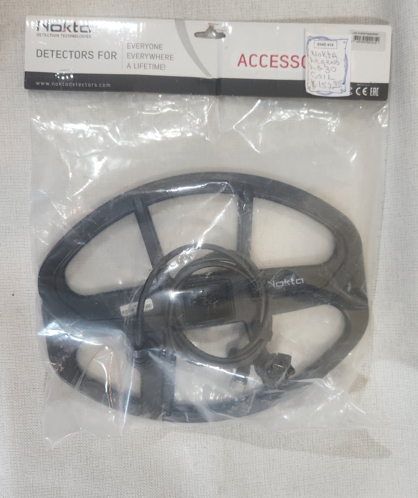 Nokta Metal Detector 9 x 12 DD LG30 Coil for Legend Never Used MAKE OFFER!