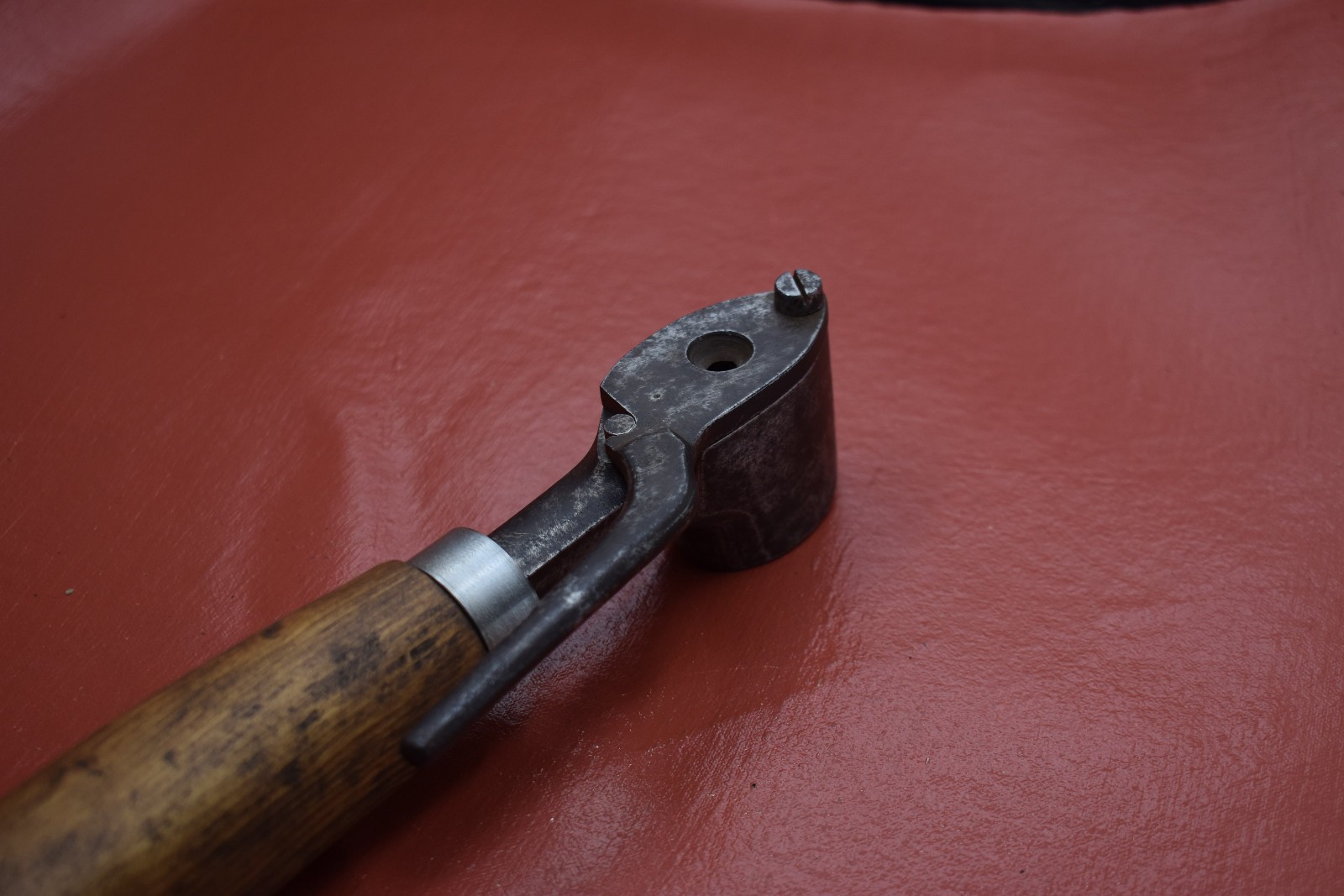 antique English large 4 bore .99 single cavity Mold