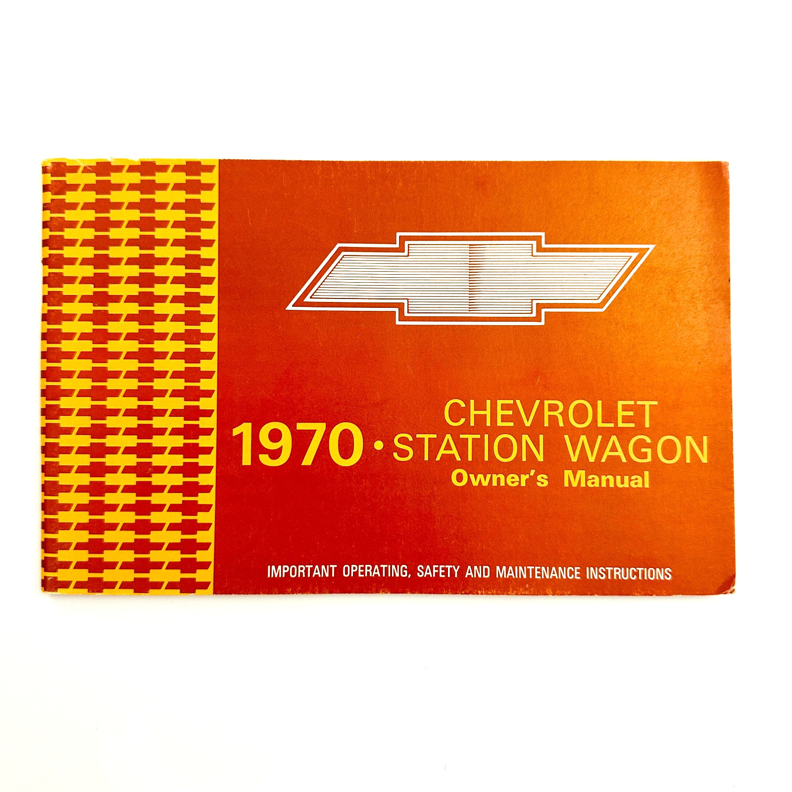 1970 Chevrolet Station Wagon Owner's Manual Operating Instructions Vtg owners