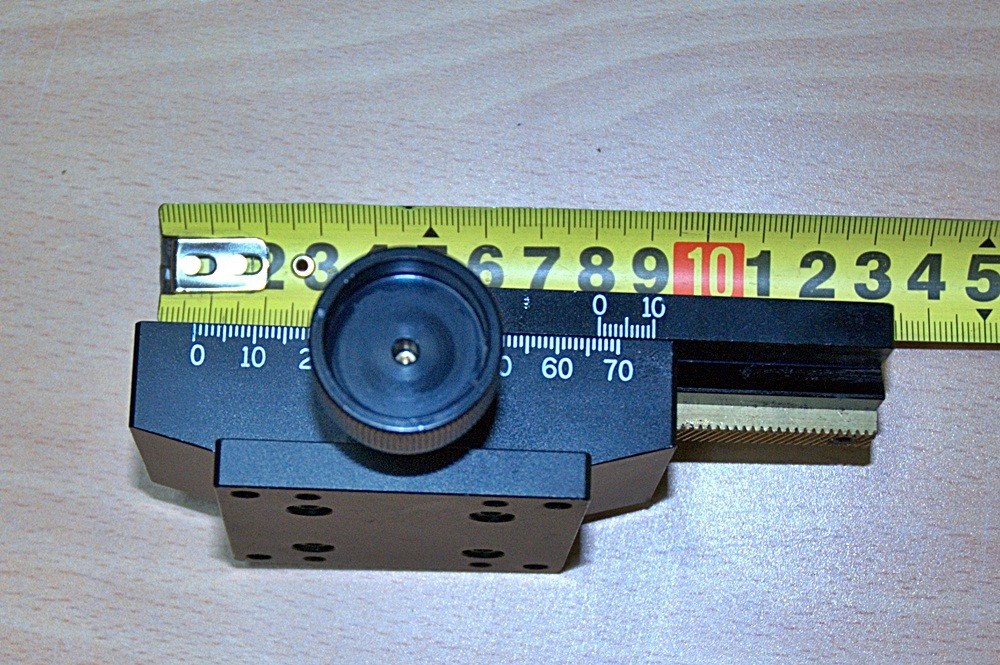 Linear Stage Positioner 90mmX40mmX30mm (movement range 70mm) free ship