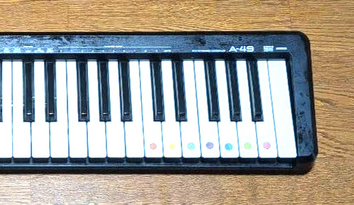 Roland A-49 MIDI Keyboard Controller USB 49-Key D-Beam Black Tested Working
