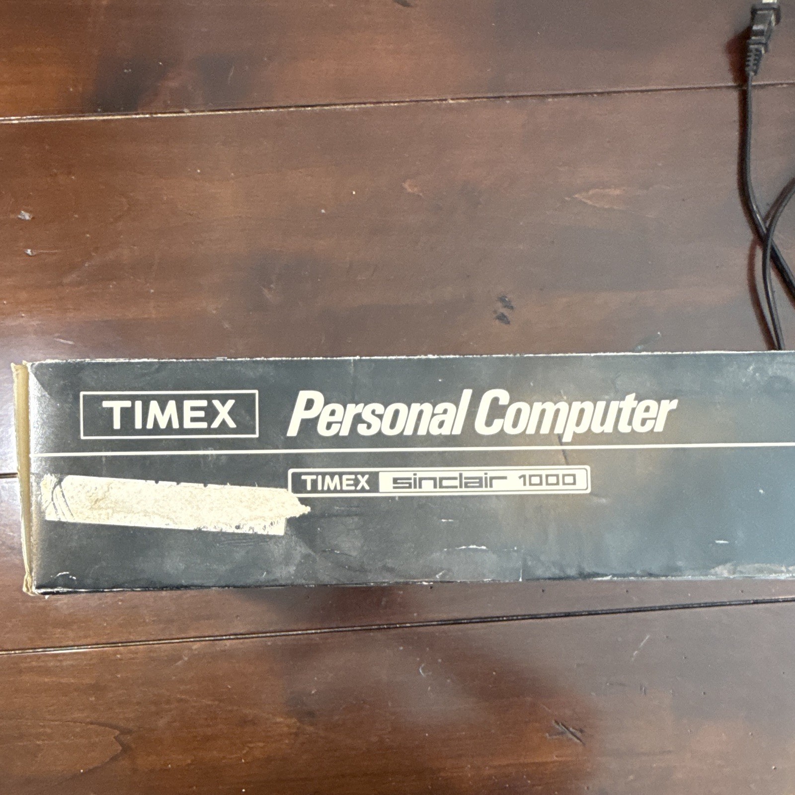 Timex Sinclair 1000 Home Computer M 330 w/ Box, User Manual & Cables