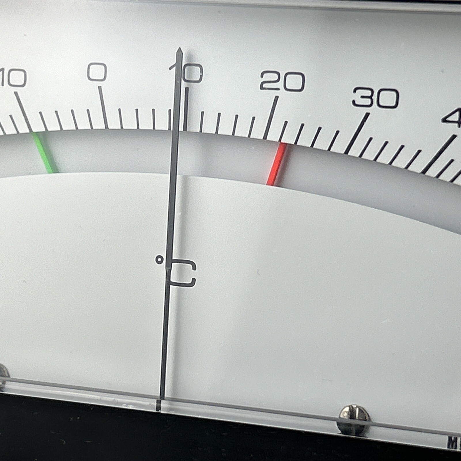 BEEDE Centigrade Analog Celsius Display Indicator Panel, MQ451259001, +50 to -30