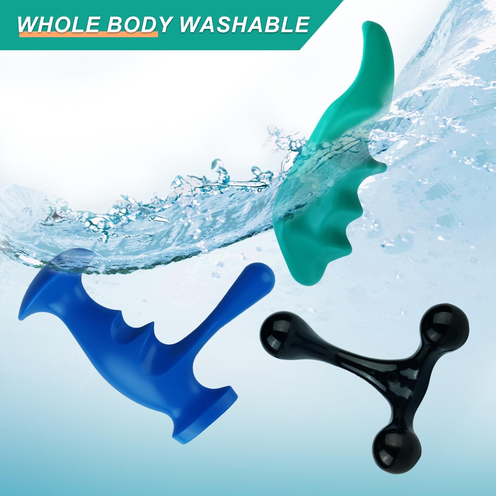 Massage Tool Set, Trigger Point Massage Tool Kit with Thumb Saver, Deep Tissu...