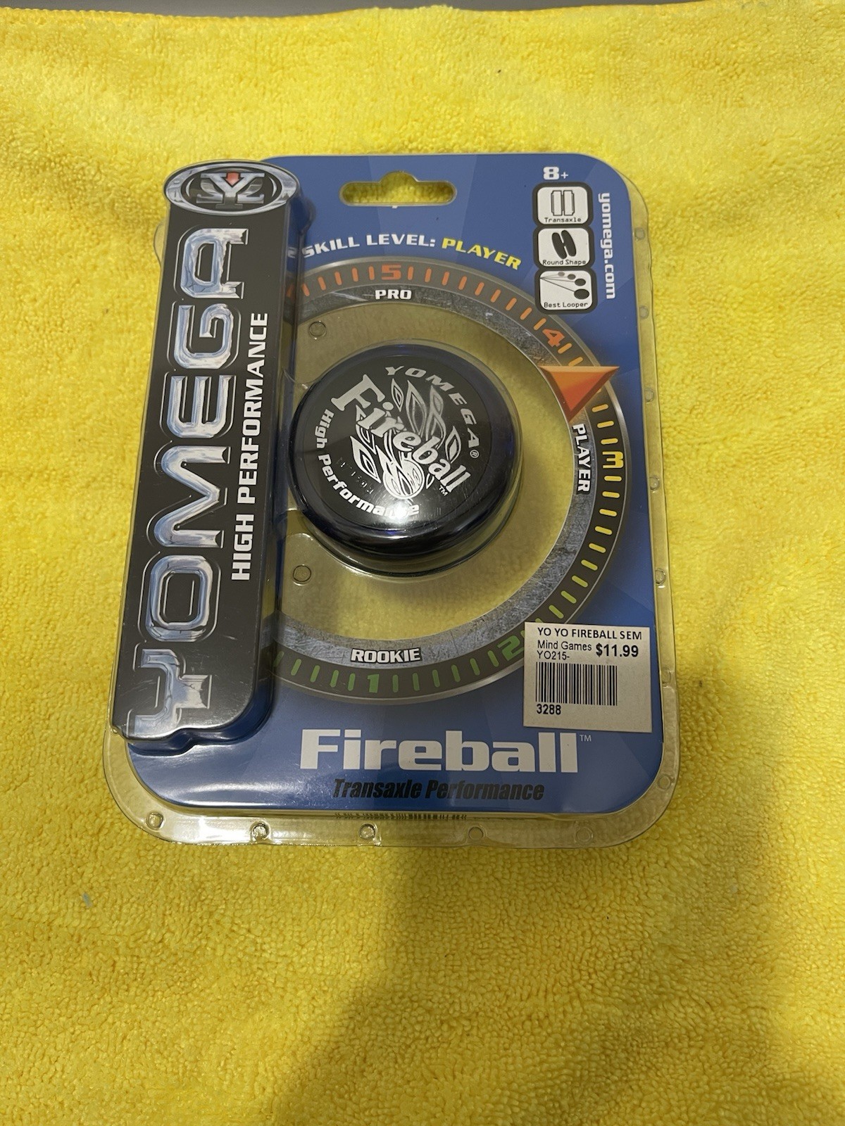 Yomega Yo-Yo Fireball High Performance Dark Blue New