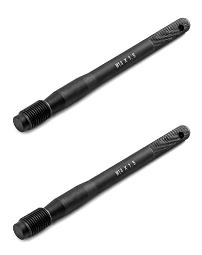 Wheel Guide Pin QWORK 2 Pack M14x1.5 Steel Rim