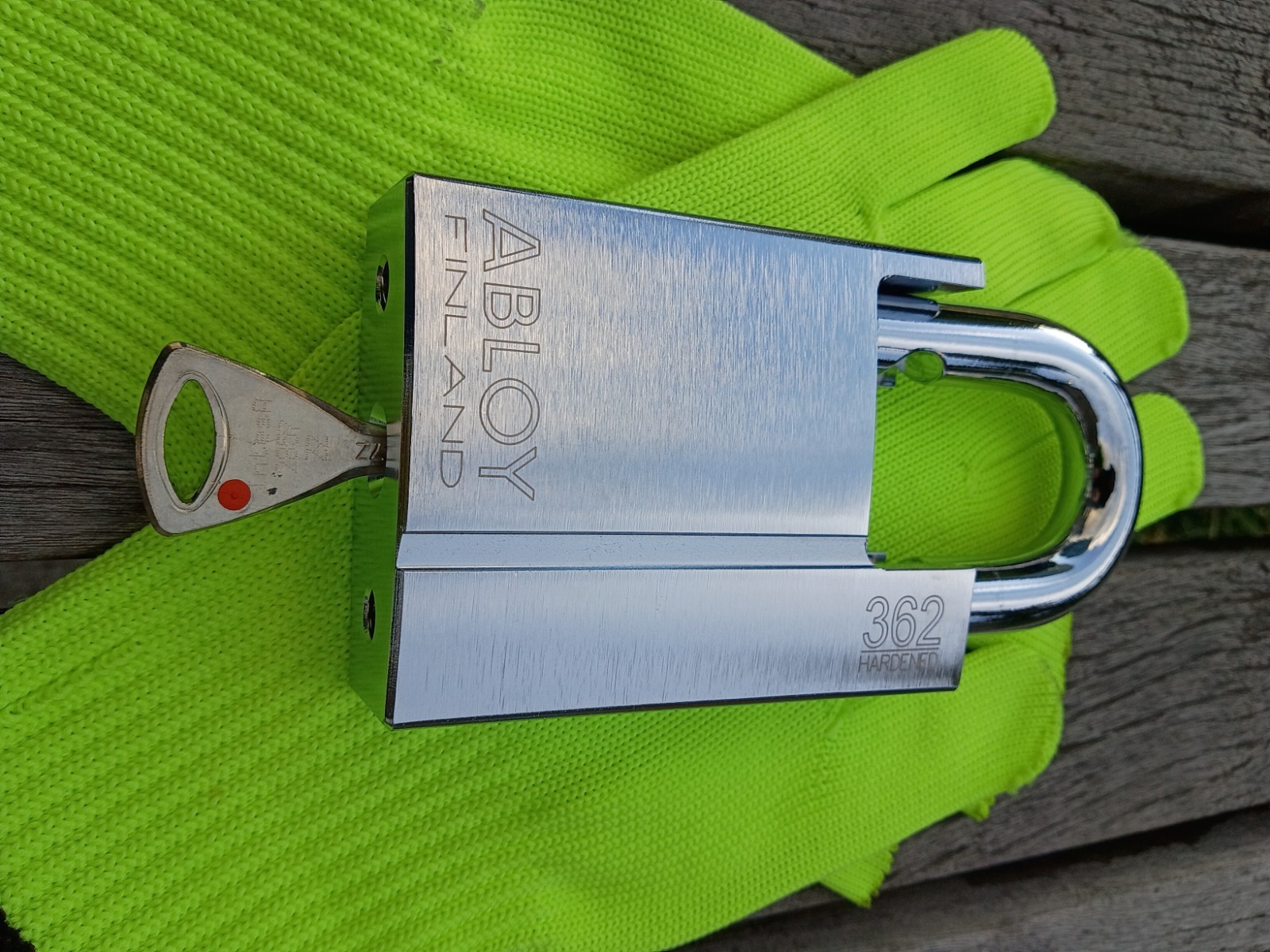 ABLOY 362 Hardened High Security Padlock, CEN Grade 6, 2 Keys