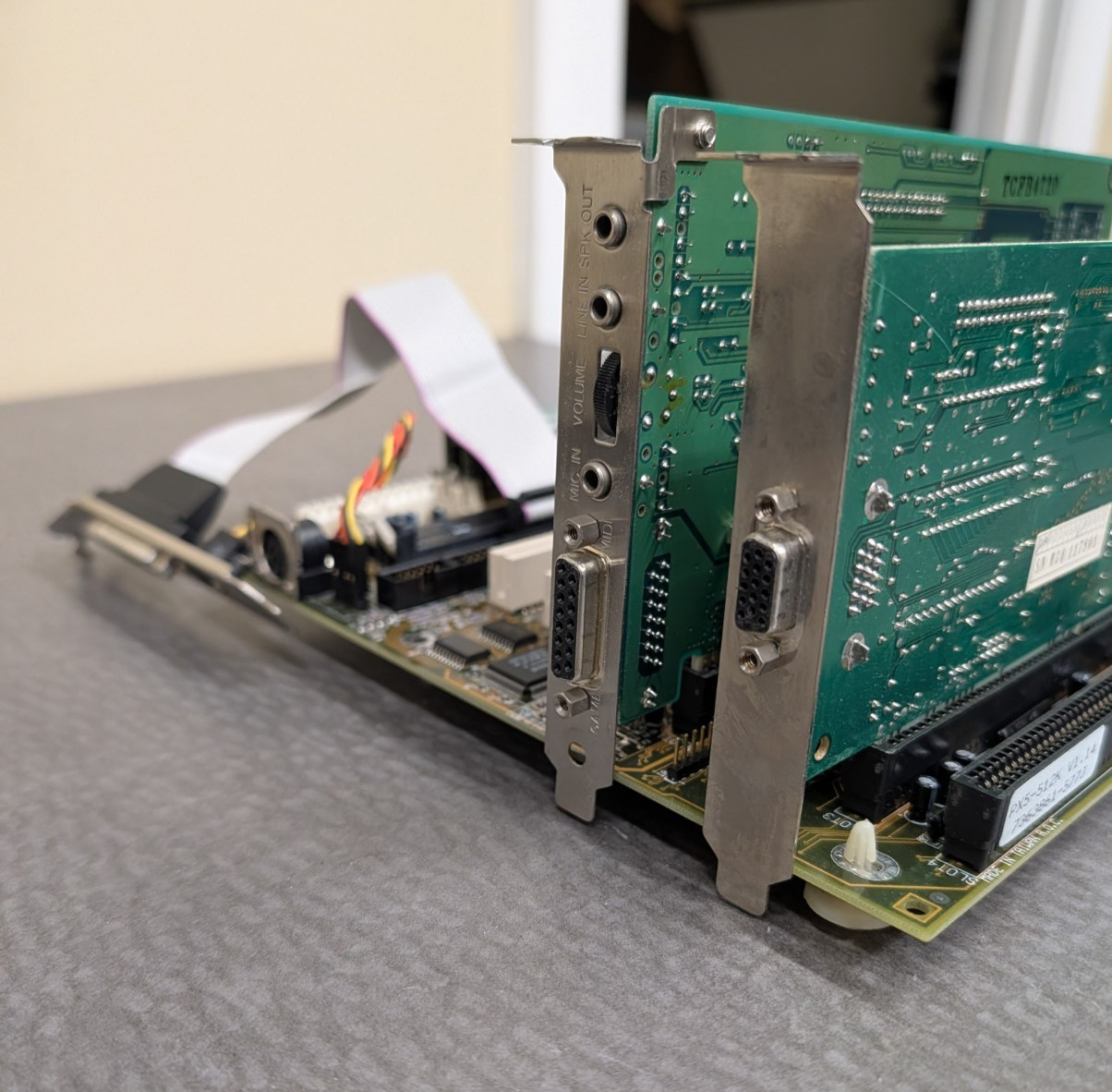 ABit AB-PX5 Motherboard w/ Intel 150MHz Pentium MMX, 16MB RAM, ISA Sound + Video
