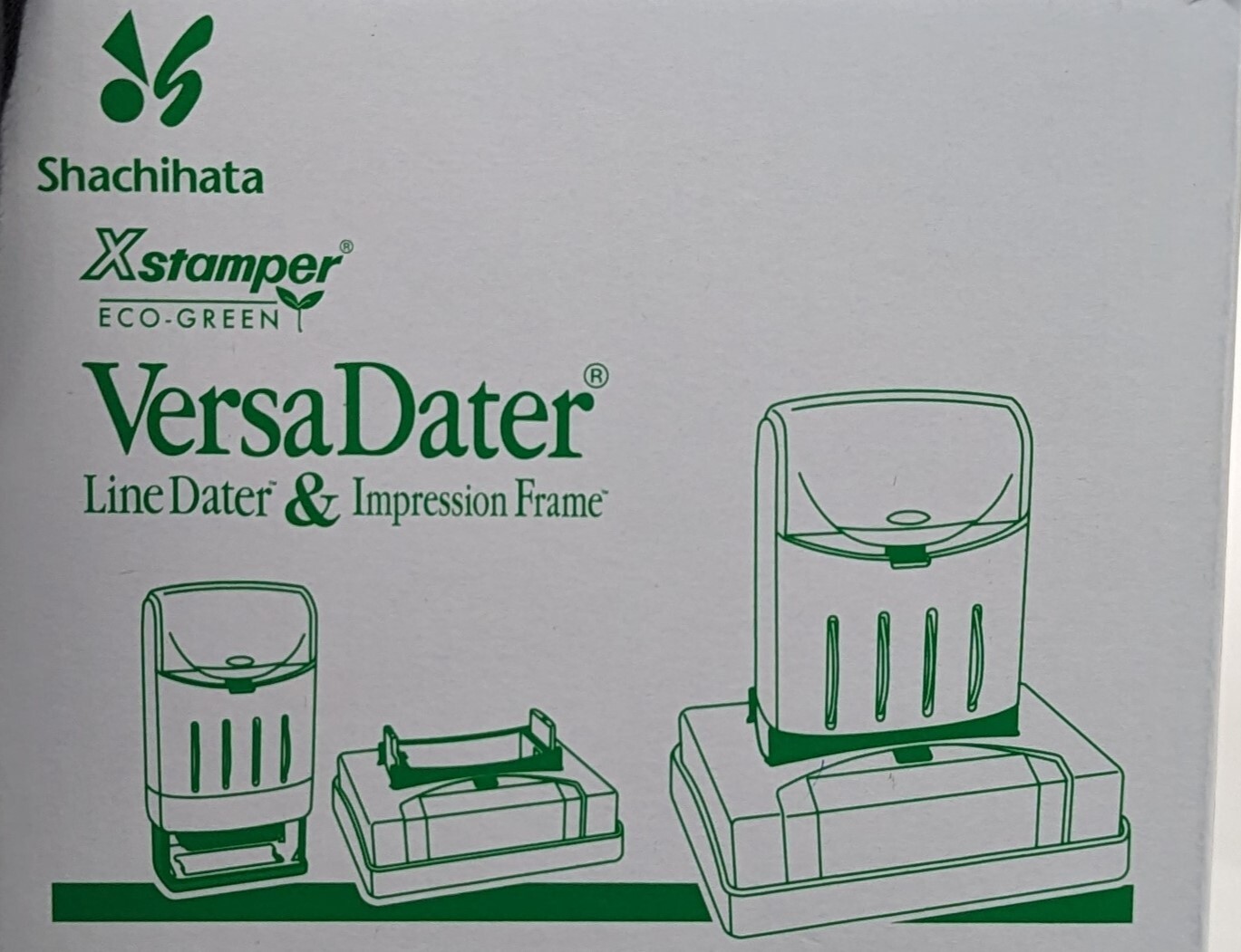 Xstamper VersaDater Line Daters & Impression Frame, 66211 (Dates Up to 2032)